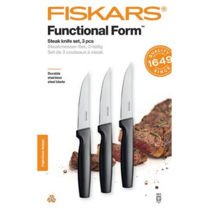 Набор ножей для стейка Fiskars Functional Form ™ 3 шт 1057564