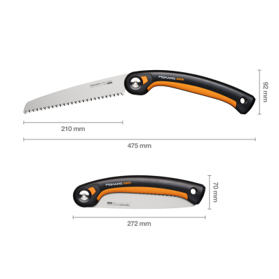 Складана пилка Fiskars Plus™ SW69 (1067553)