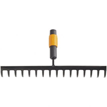 Граблі для ґрунту 16 зубів Fiskars QuikFit 135512 (1000654)