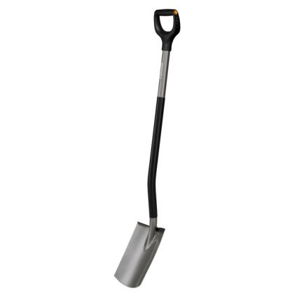 Лопата із закругленим лезом Fiskars Ergonomic (1066710)