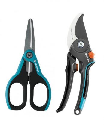 Секатор Gardena Comfort B/M и ножницы SchnippSchnapp (12200-20)