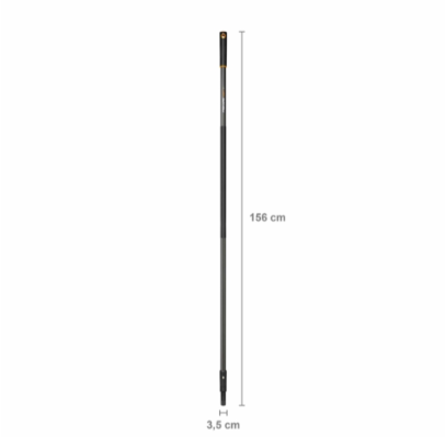 Черенок 1.5м чорний Fiskars QuikFit 136001 (1000661)