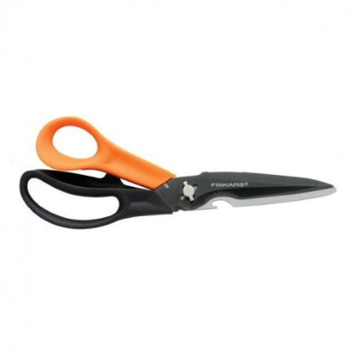 Багатофункціональні ножиці Fiskars Cuts+More леза з покриттям титановим 23 см 1000809