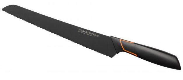 Кухонный нож Fiskars Edge для хлеба 23 см Black 1003093