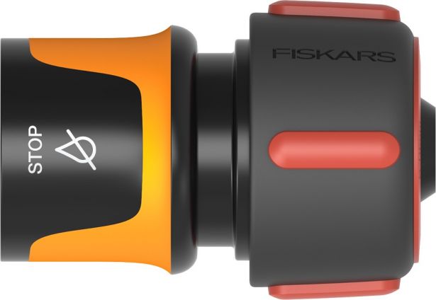 Конектор для шлангу Fiskars LB30 19 мм 68 мм аквастоп (1027082)