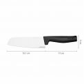 Ніж Santoku Fiskars Hard Edge 15 см (1051761), фото 1
