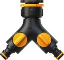 Штуцер двоканальний Fiskars 33.3 мм 118 мм (1027061), фото 0