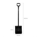 Лопата совкова для бетону Fiskars Ergonomic Pro (1066713), фото 1