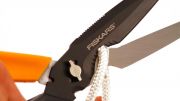 Багатофункціональні ножиці Fiskars Cuts+More леза з покриттям титановим 23 см 1000809, фото 10