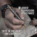 Тактична ручка Gerber Impromptu Tactical Pen Tactical Silver 31-003227 (1025496), фото 4
