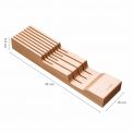 Підставка для зберігання ножів Fiskars Wooden 1062890, фото 3