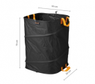 Складаний садовий мішок Fiskars Ergo M 175L 1028372, фото 1