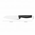 Ніж для шеф-кухаря середній Fiskars Hard Edge 17 см (1051748), фото 1