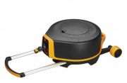 Автоматична котушка зі шлангом Fiskars XL з роликами (1067548), фото 6