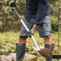 Телескопічна лопата із закругленим лезом Fiskars Xact (1066732), фото 7