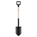 Лопата з дерев'яною ручкою Fiskars Solid™ (1066721), фото 0