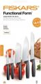 Набір кухонних ножів Fiskars Functional Form 5 шт (1057558), фото 0