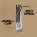 Мультитул брелок відкривачка Gerber Chonk Micarta - Graphite 31-004144 (1064440), фото 3