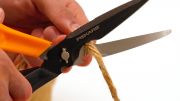 Багатофункціональні ножиці Fiskars Cuts+More леза з покриттям титановим 23 см 1000809, фото 8