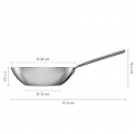 Сковорода Fiskars Norden steel wok 28 см 1067636, фото 1