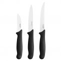Набір кухонних ножів для овочів Fiskars Essential 3шт (1065584), фото 0